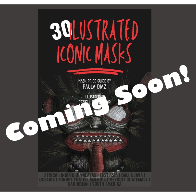 30 Illustrated Iconic Masks (Price Guide): A Journey Through Cultural Heritage and Artistic Expression (PDF)